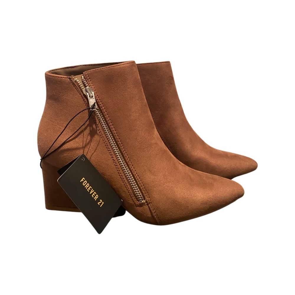 Forever 21 Taupe Booties